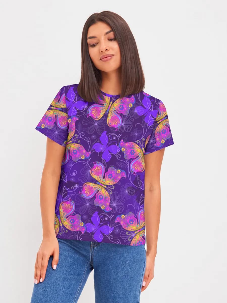 Women's basic cotton T-shirt