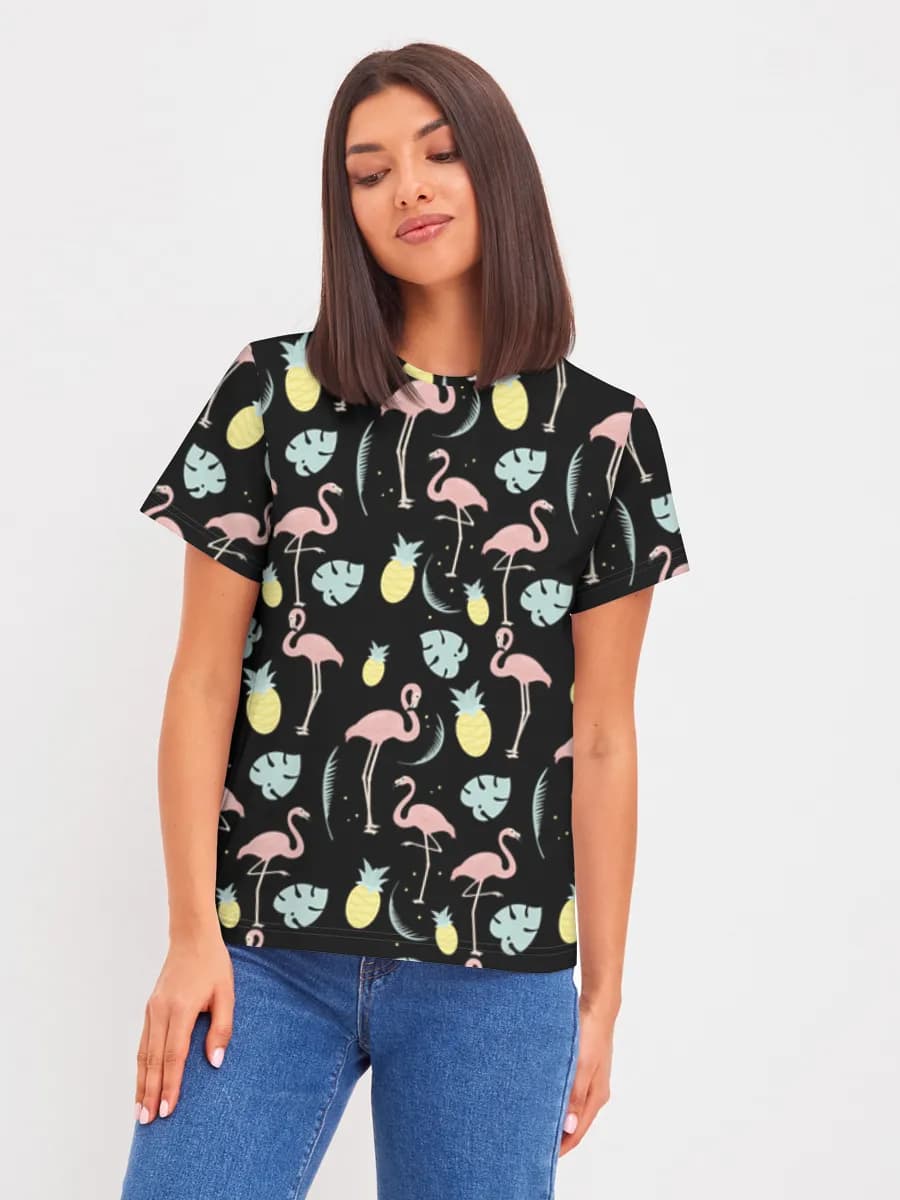 Women's basic cotton T-shirt
