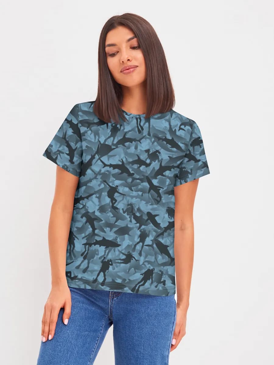 Women's basic cotton T-shirt