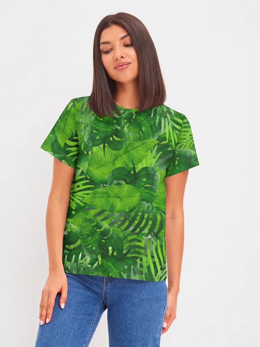 Women's basic cotton T-shirt