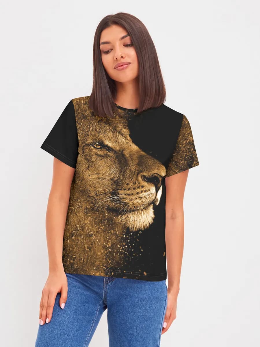 Women's basic cotton T-shirt