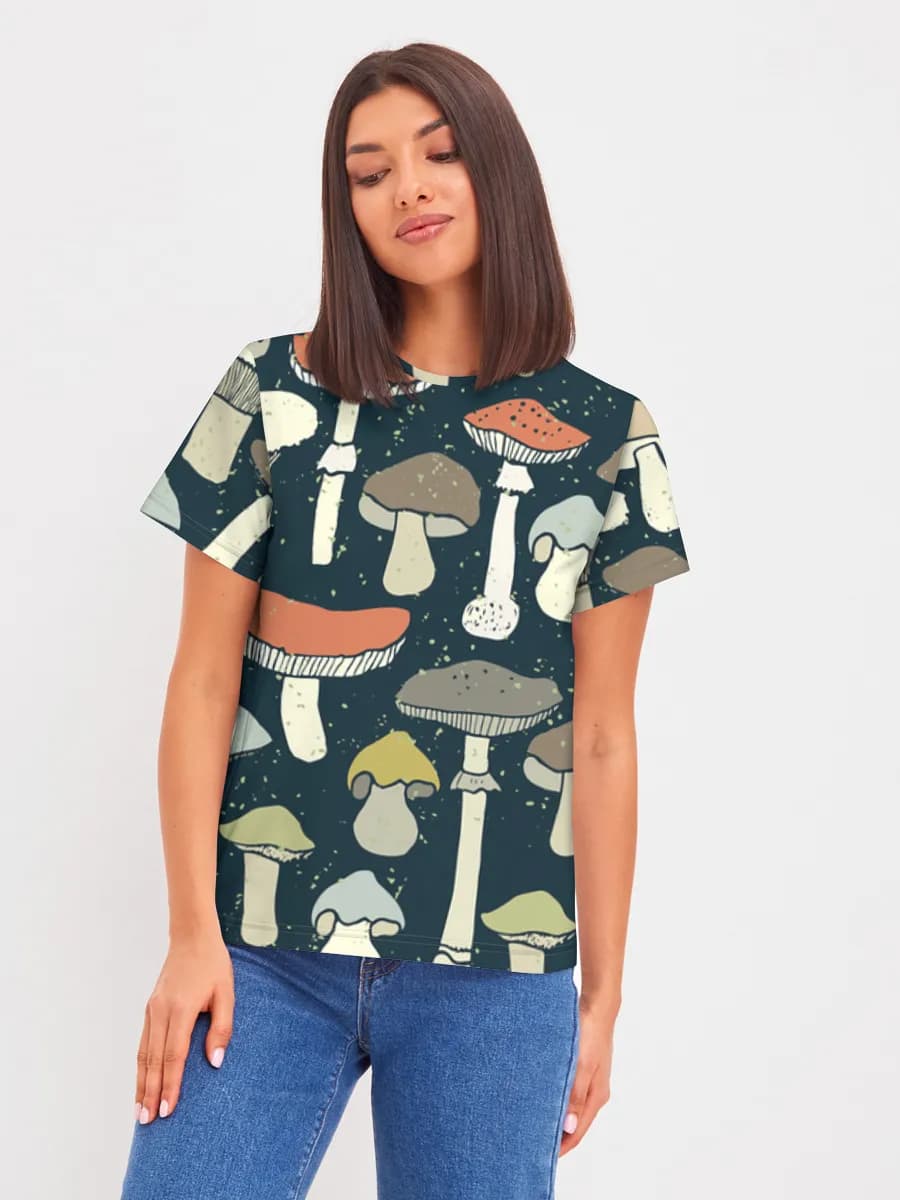 Women's basic cotton T-shirt