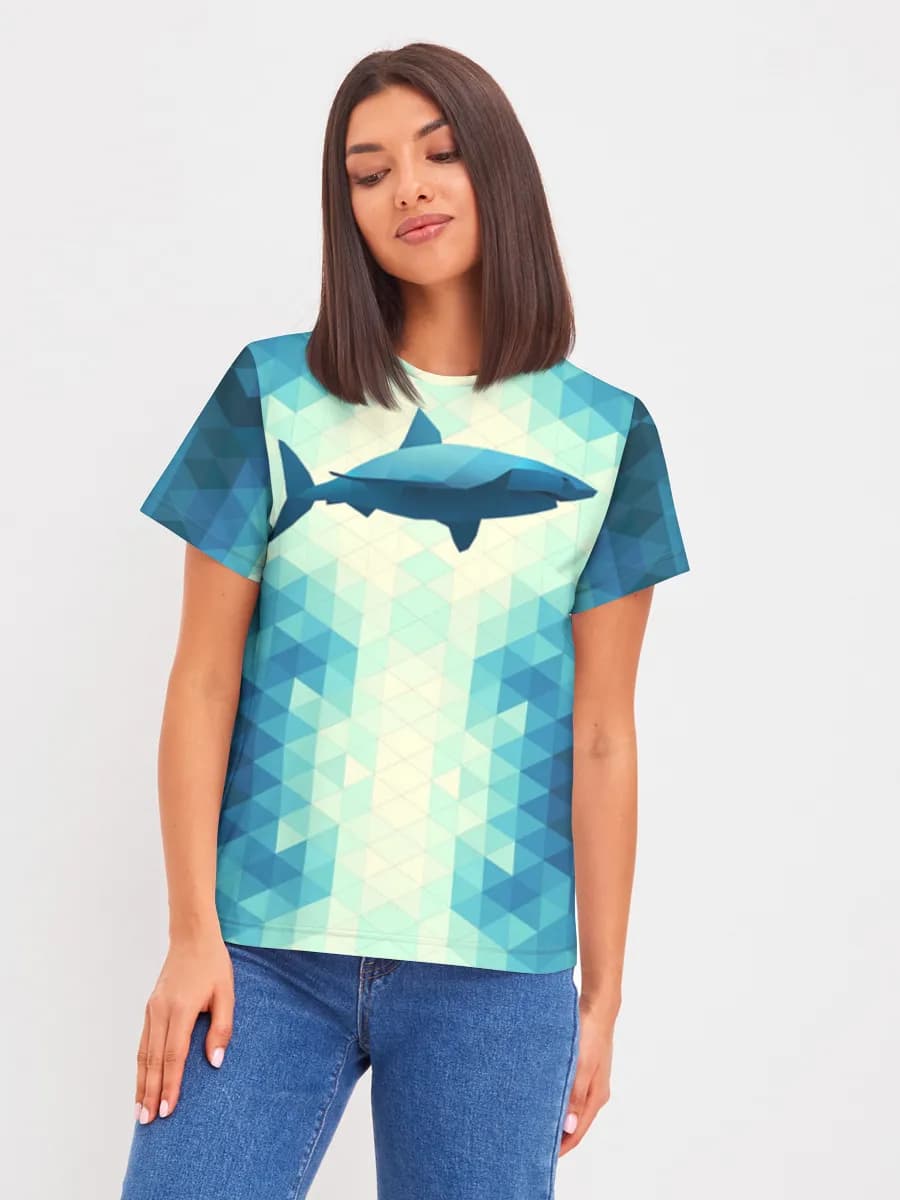 Women's basic cotton T-shirt