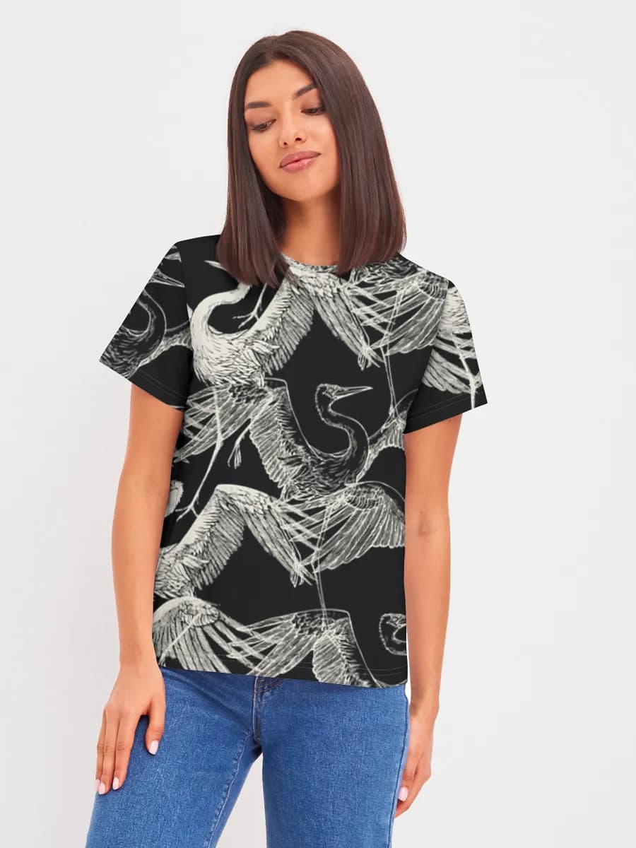 Women's basic cotton T-shirt