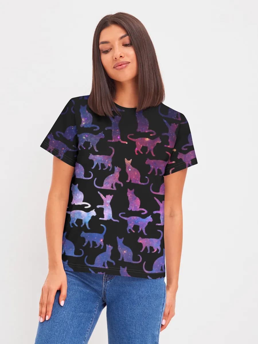 Women's basic cotton T-shirt