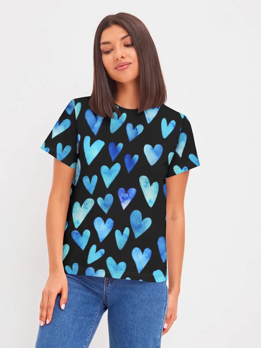 Women's basic cotton T-shirt