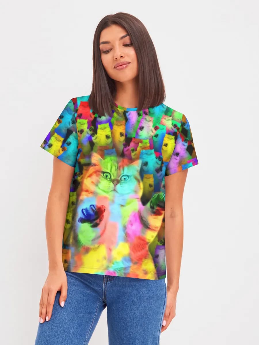 Women's basic cotton T-shirt