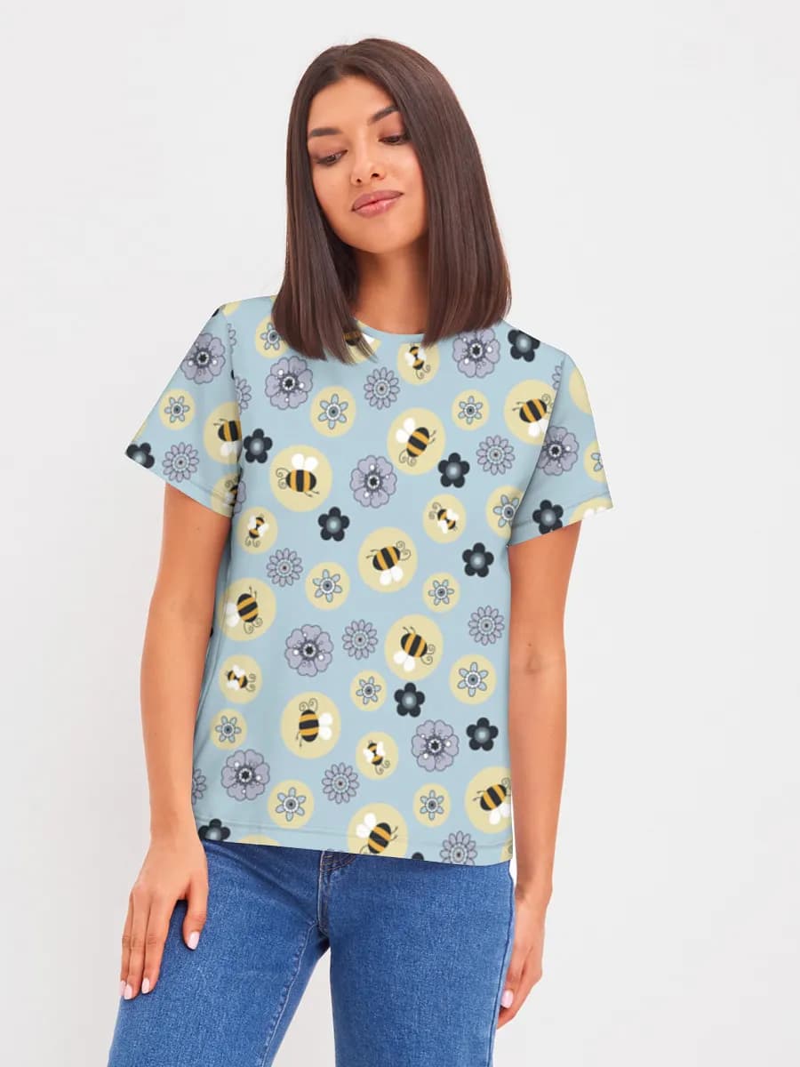 Women's basic cotton T-shirt