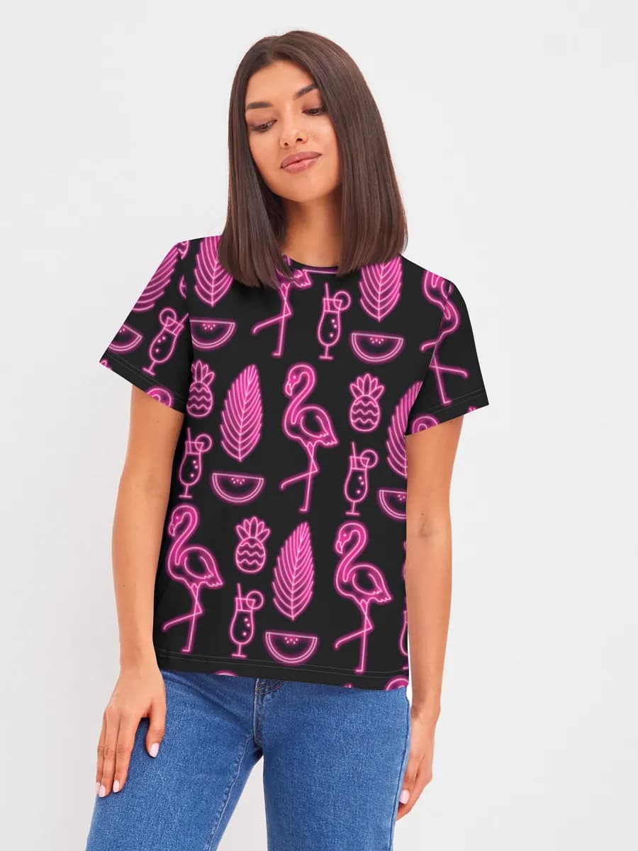 Women's basic cotton T-shirt