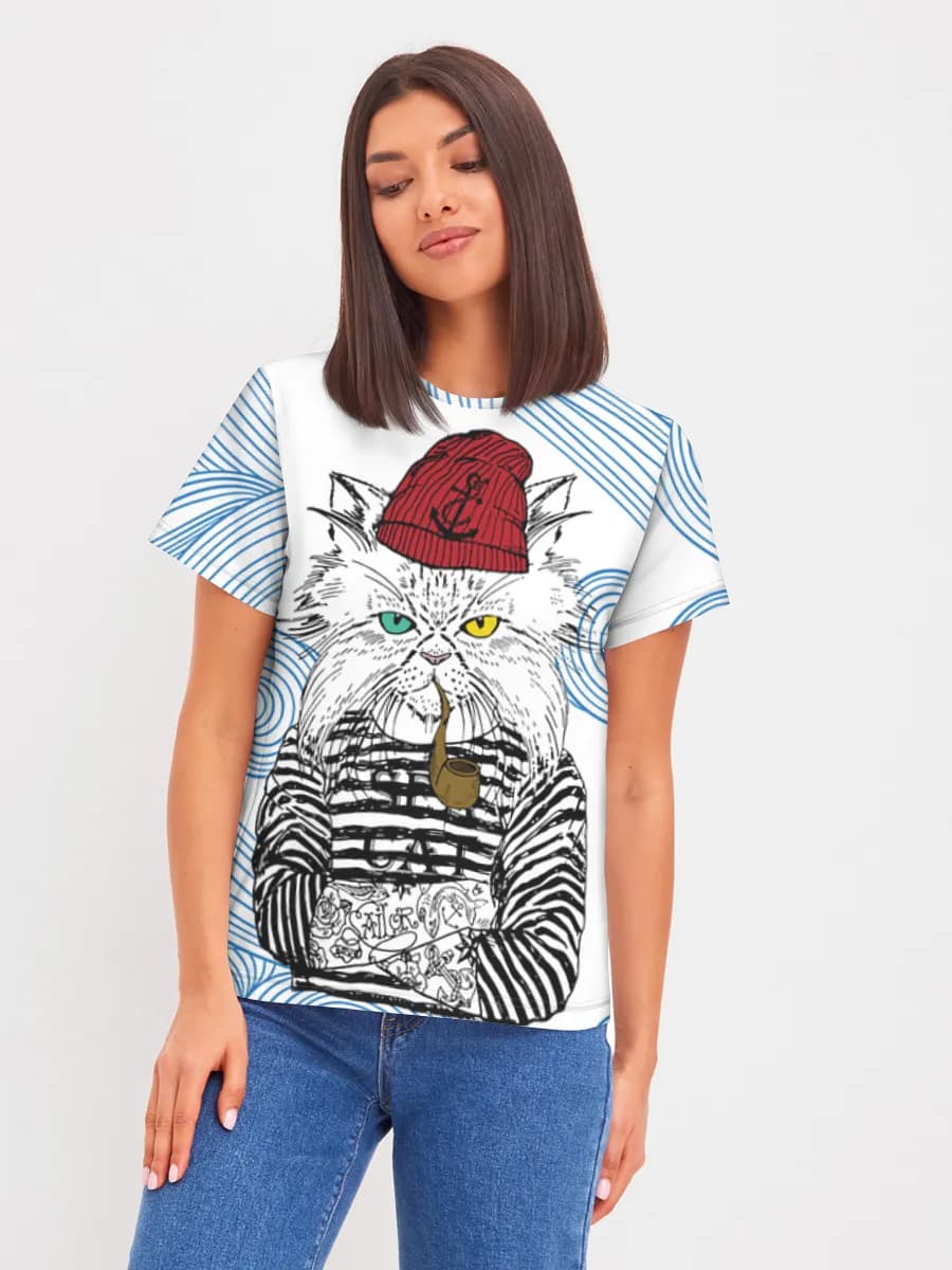 Women's basic cotton T-shirt