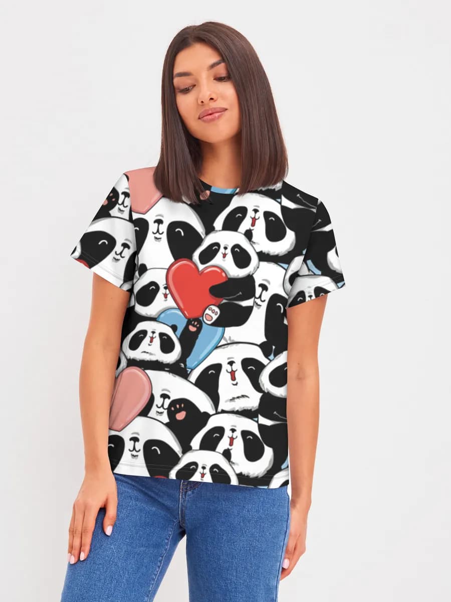 Women's basic cotton T-shirt
