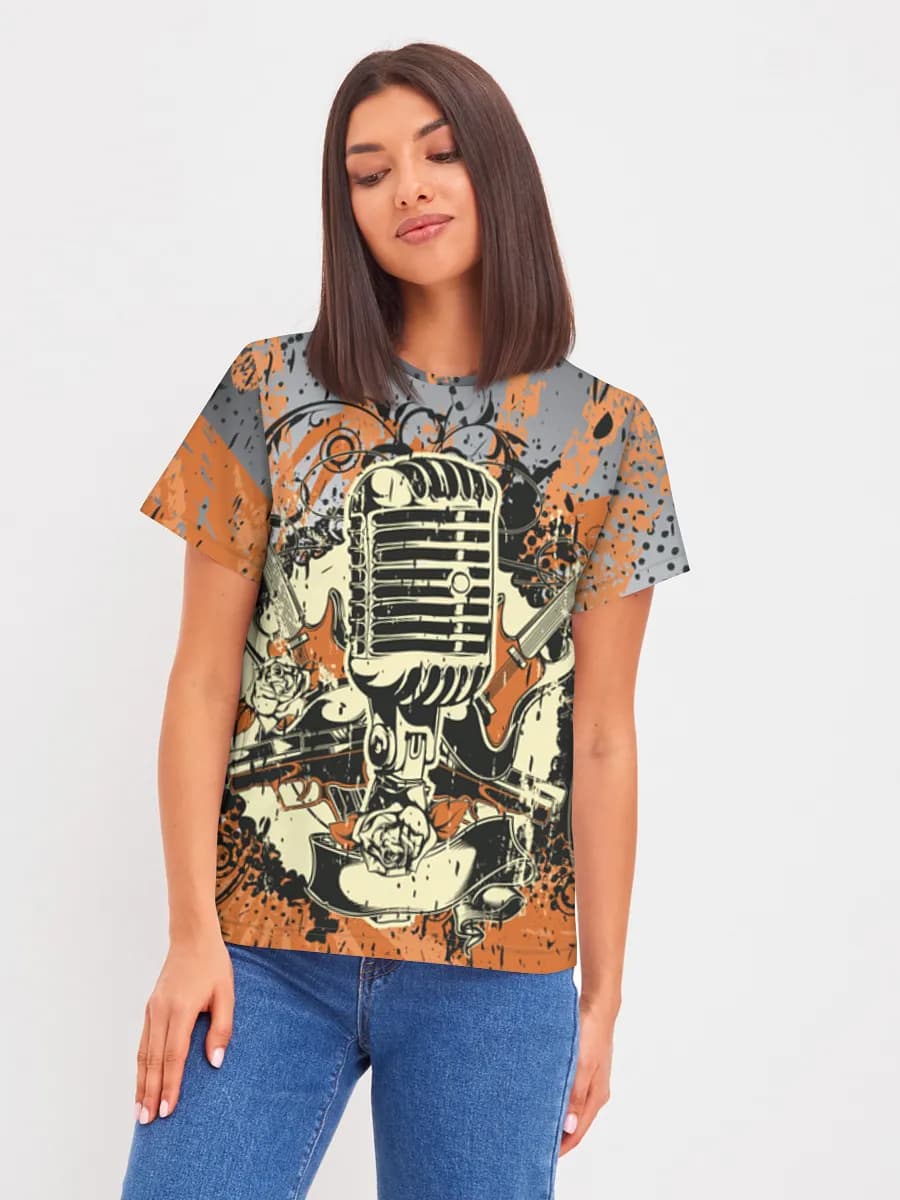 Women's basic cotton T-shirt