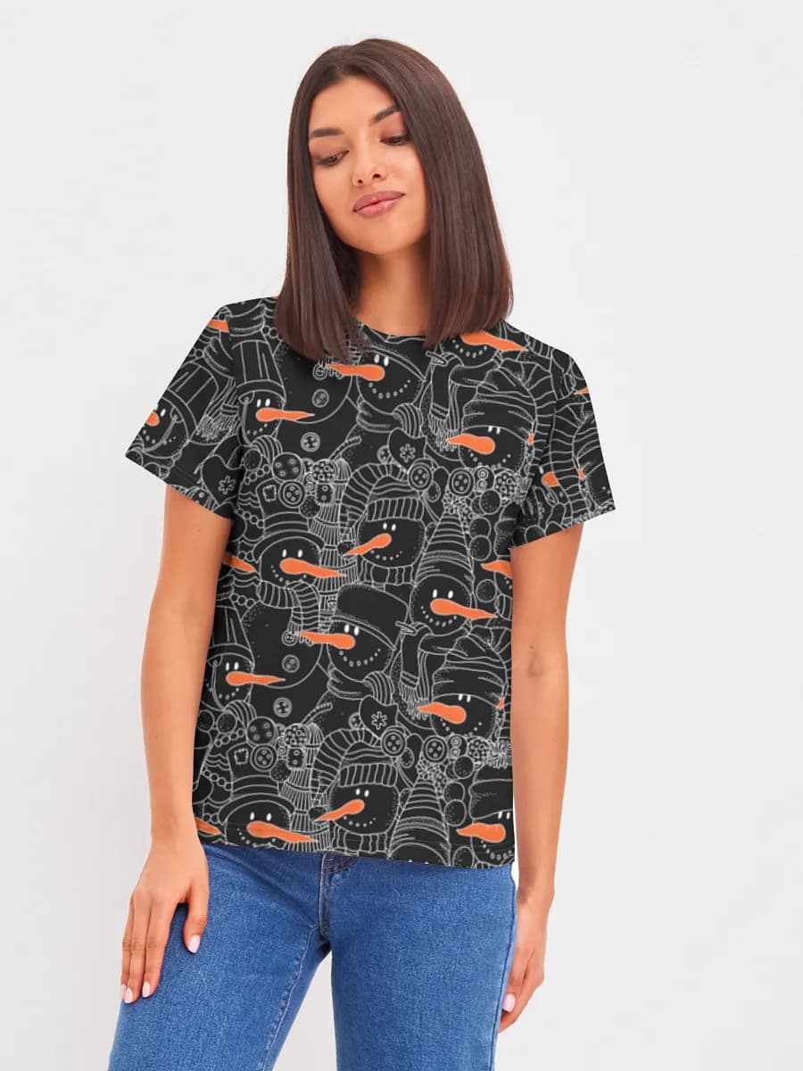 Women's basic cotton T-shirt