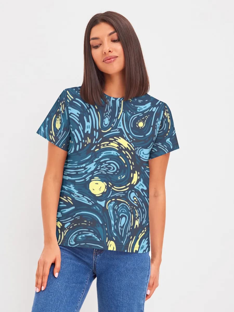Women's basic cotton T-shirt