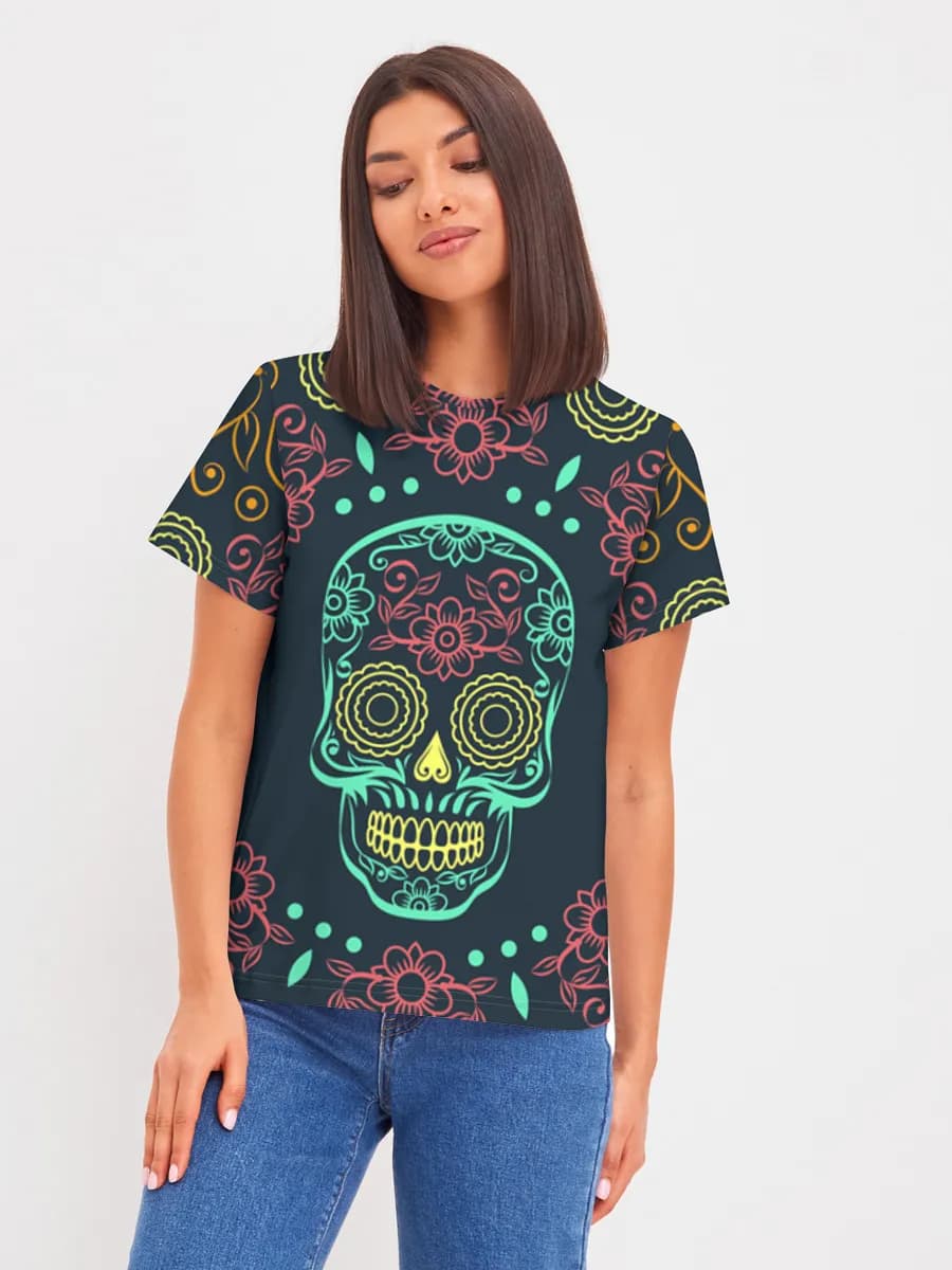 Women's basic cotton T-shirt