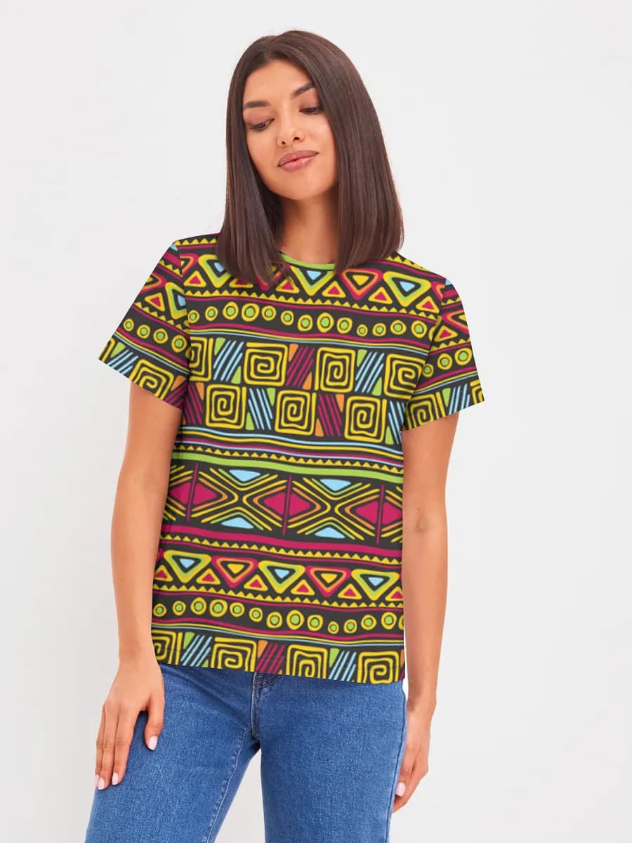 Women's basic cotton T-shirt