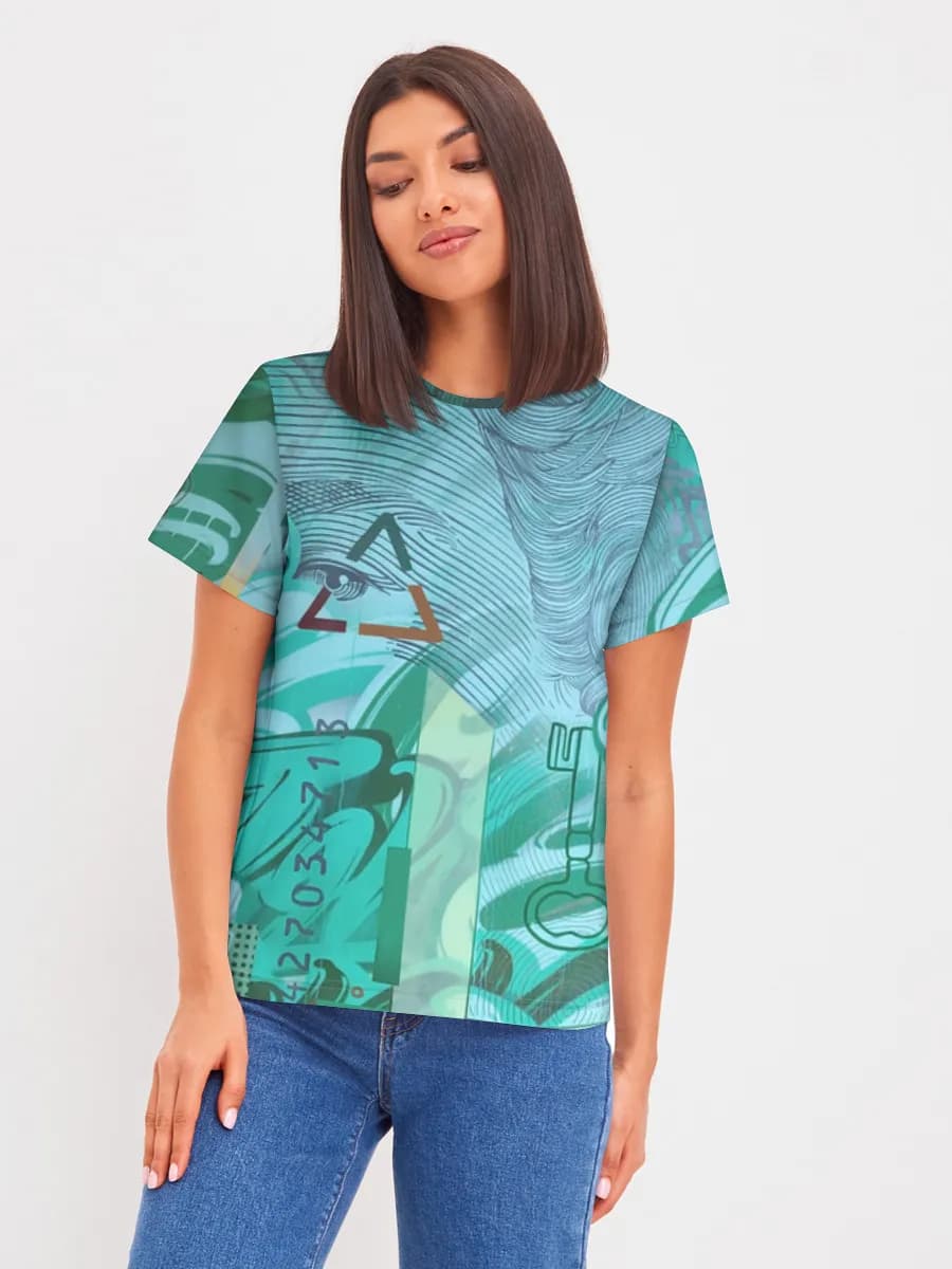 Women's basic cotton T-shirt