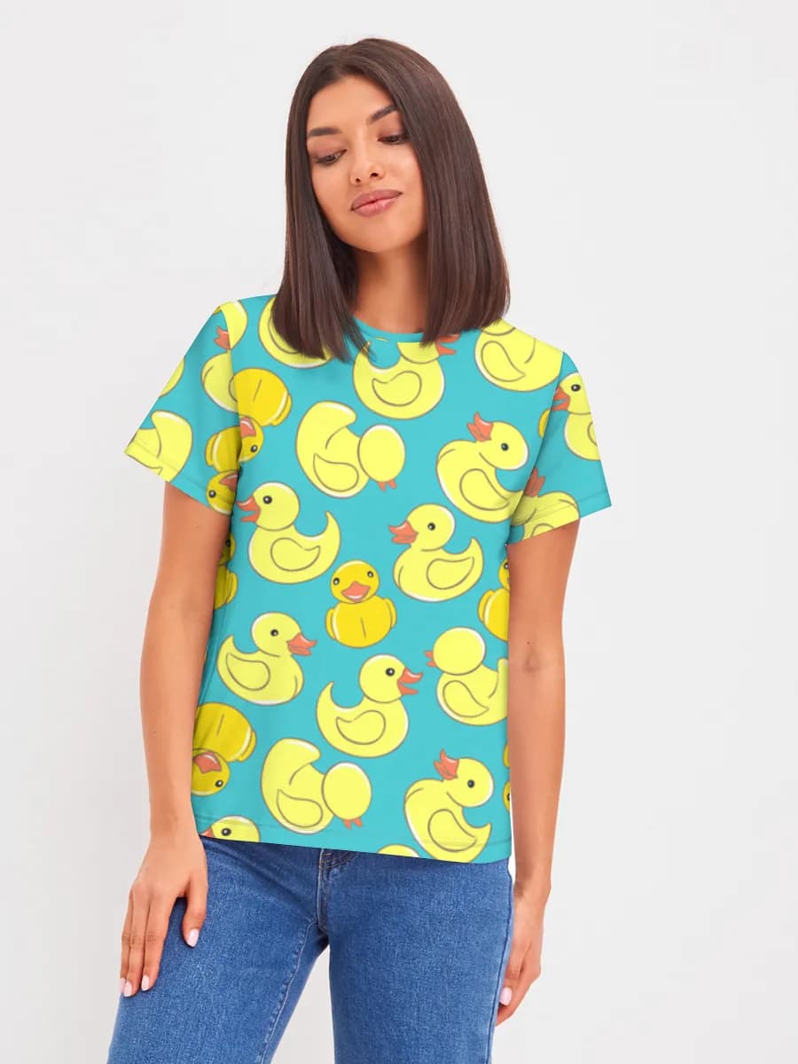 Women's basic cotton T-shirt