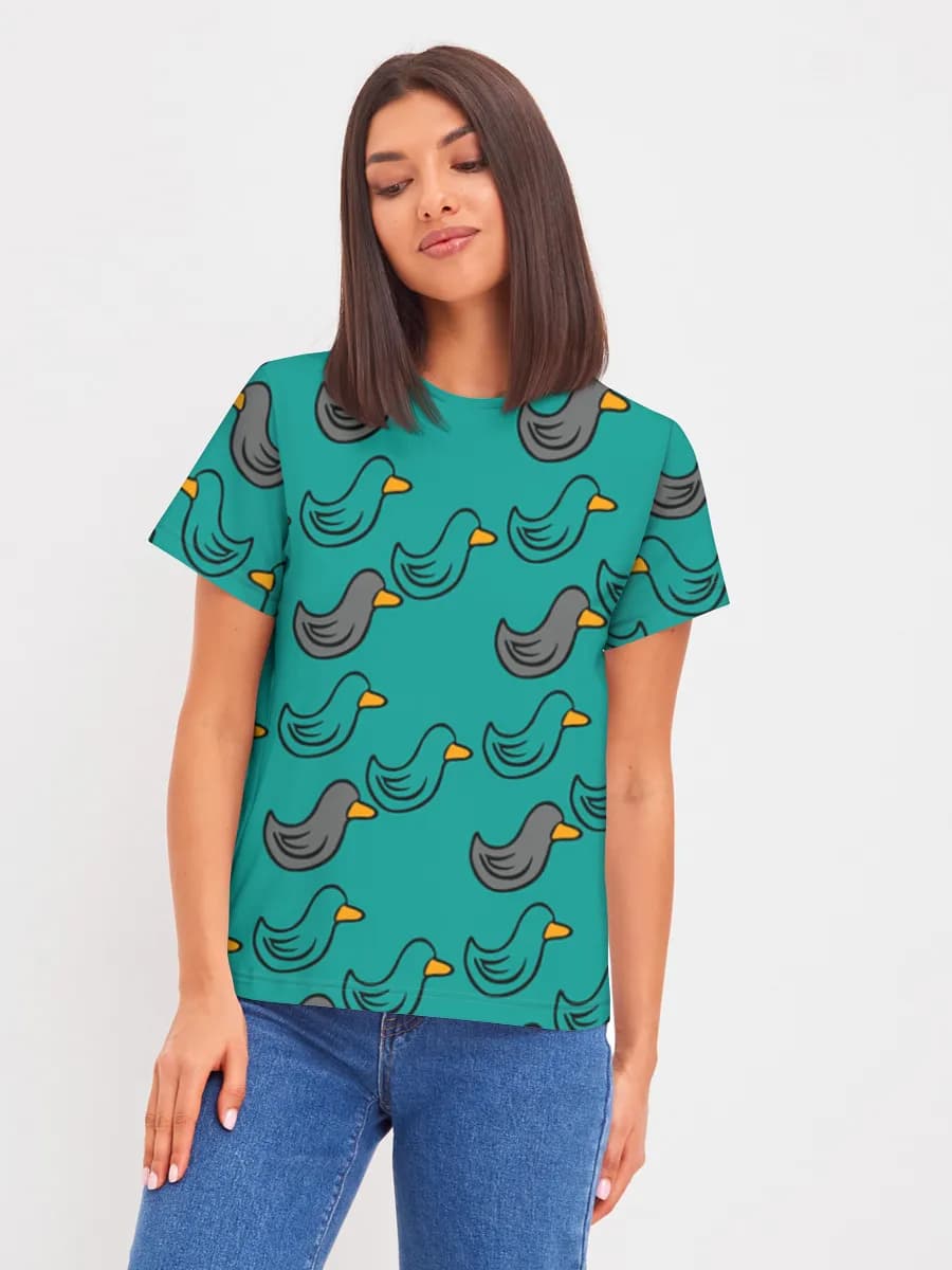 Women's basic cotton T-shirt