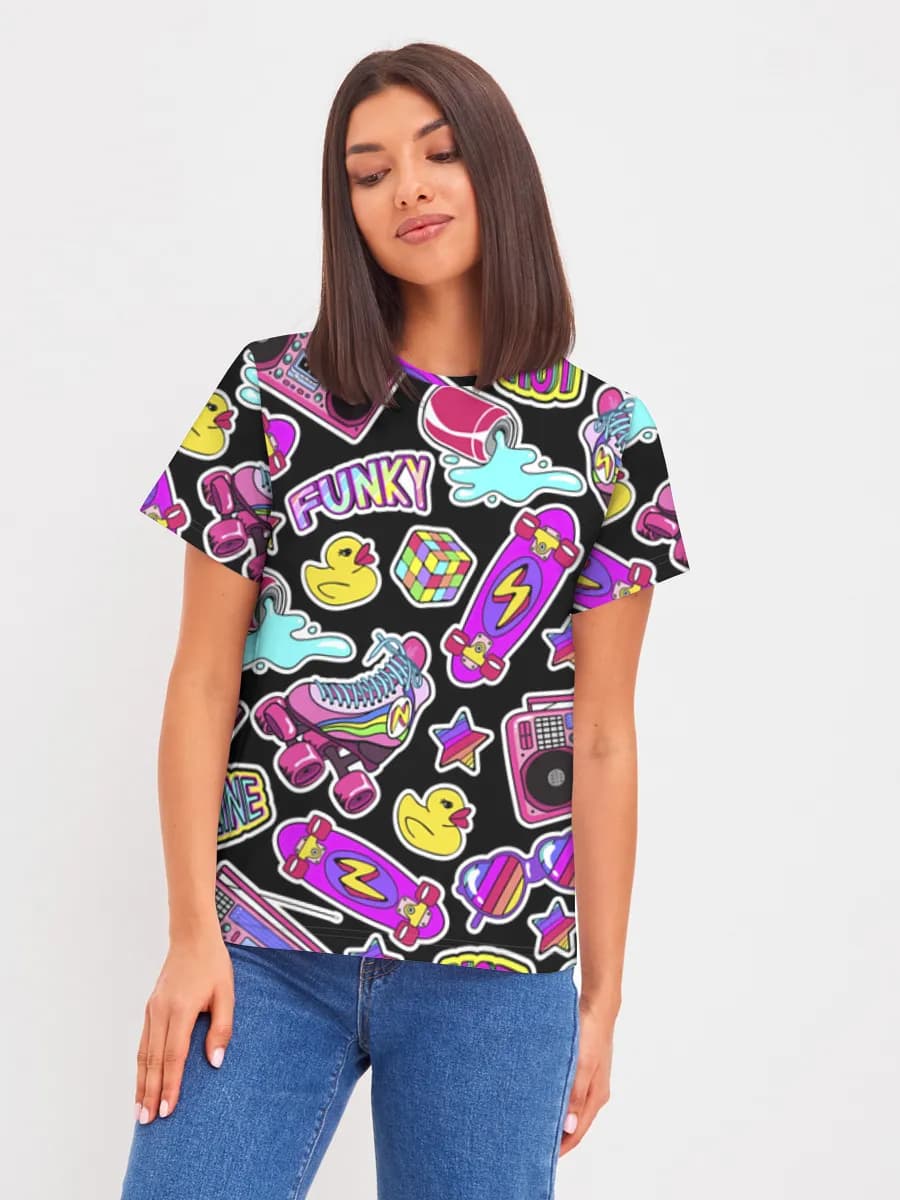 Women's basic cotton T-shirt