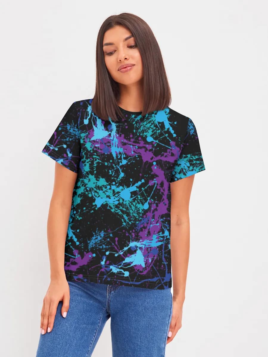 Women's basic cotton T-shirt