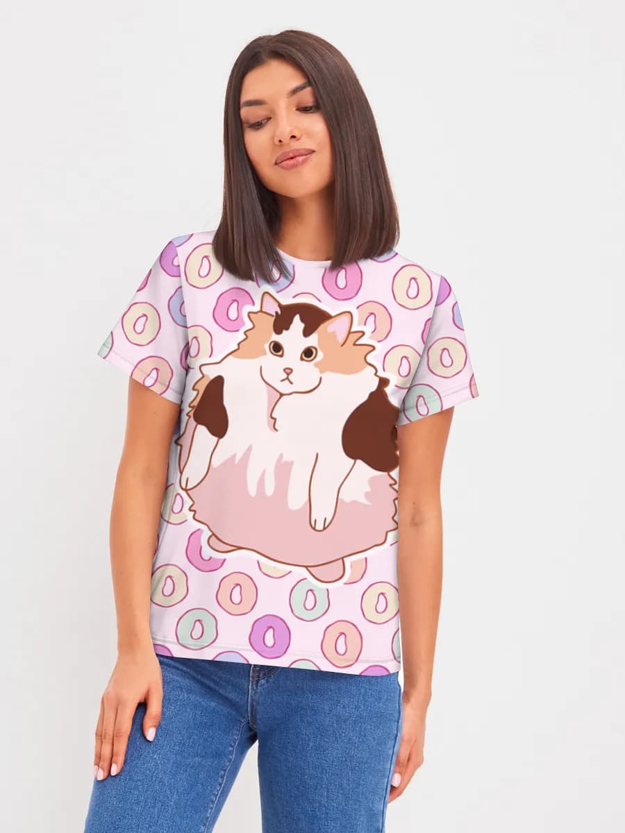 Women's basic cotton T-shirt