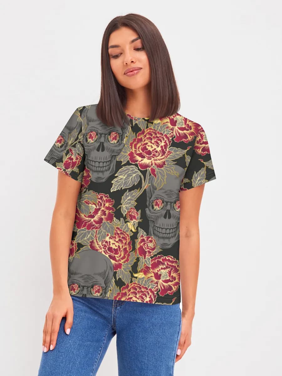 Women's basic cotton T-shirt