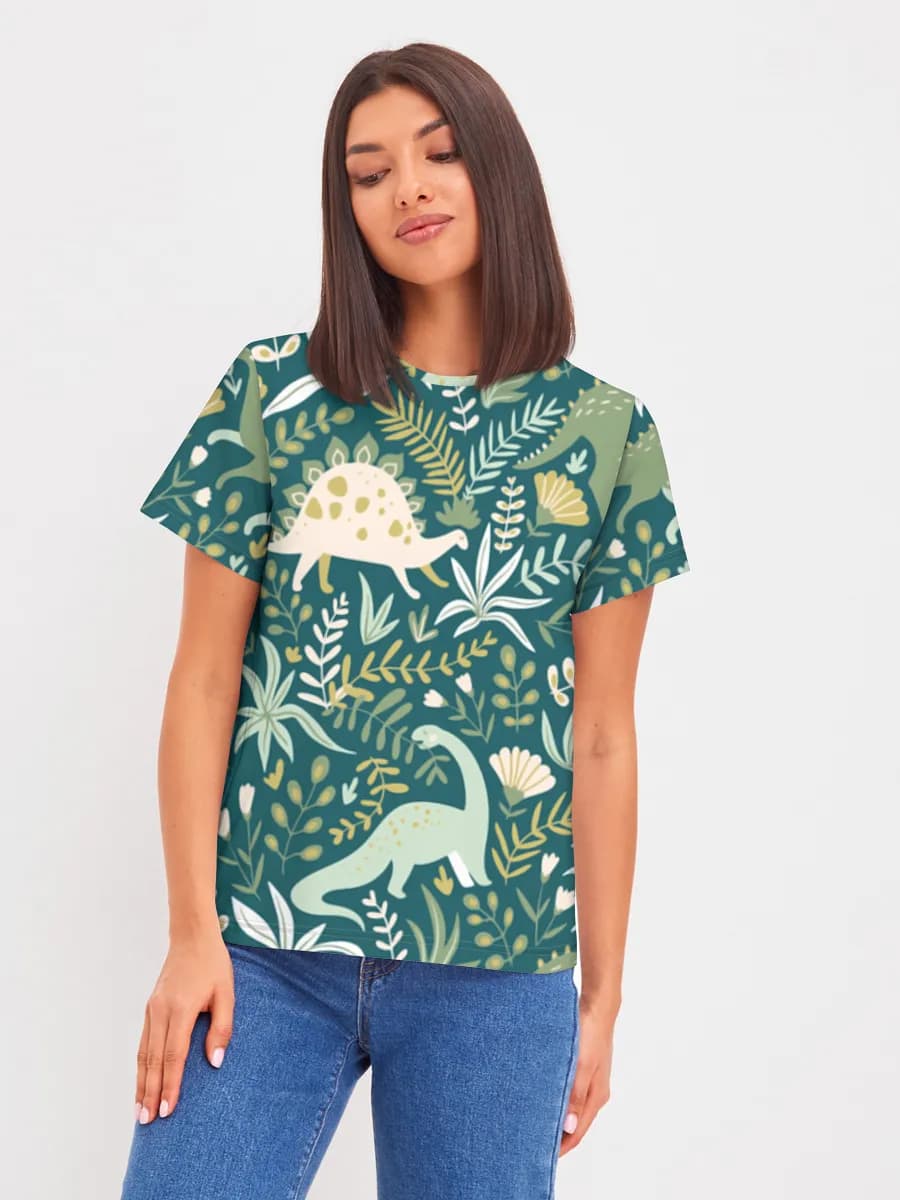 Women's basic cotton T-shirt