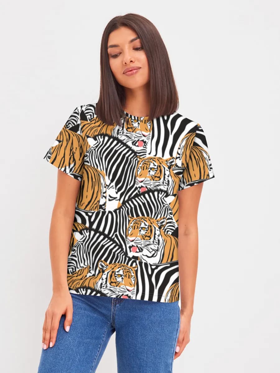 Women's basic cotton T-shirt
