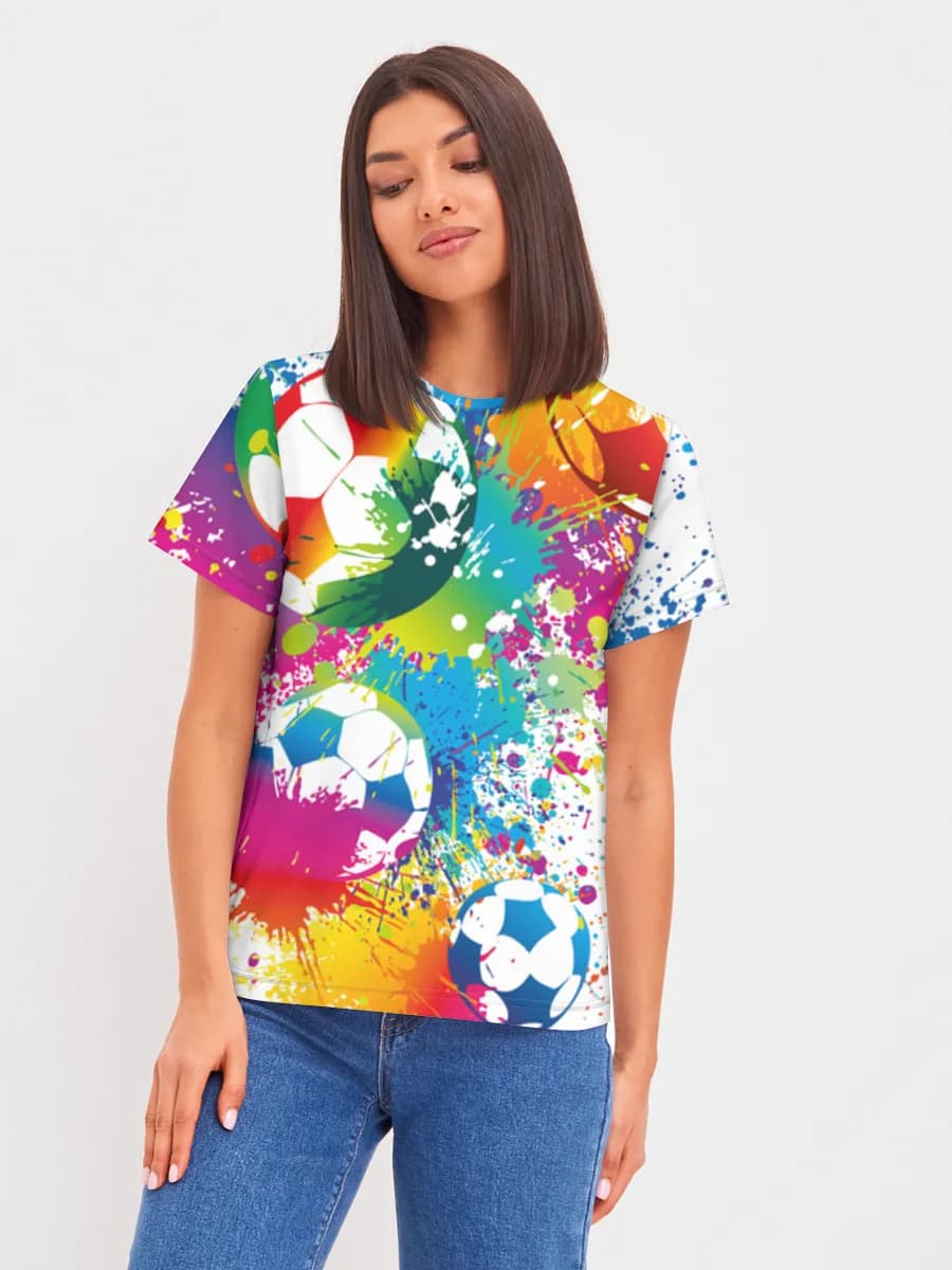 Women's basic cotton T-shirt