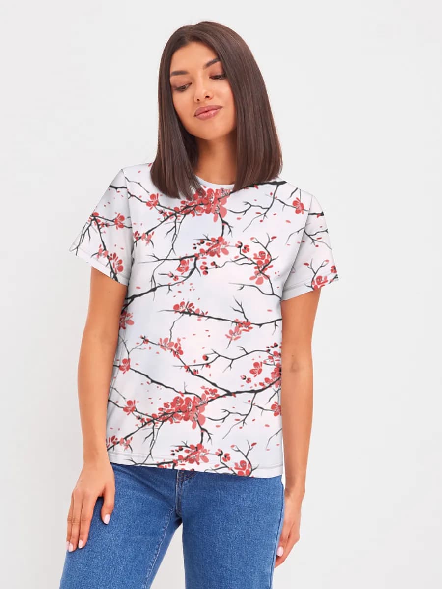 Women's basic cotton T-shirt