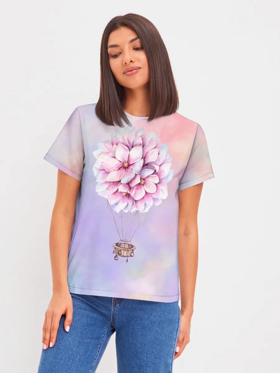 Floral Hot Air Balloon