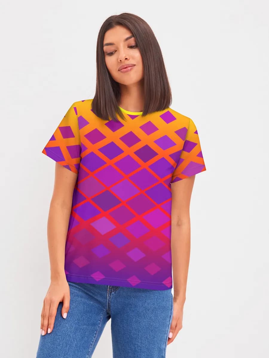 Women's basic cotton T-shirt