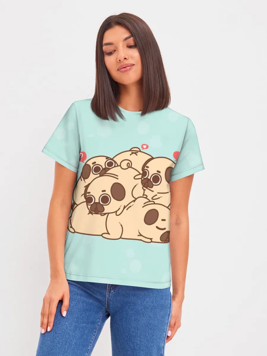 Women's basic cotton T-shirt