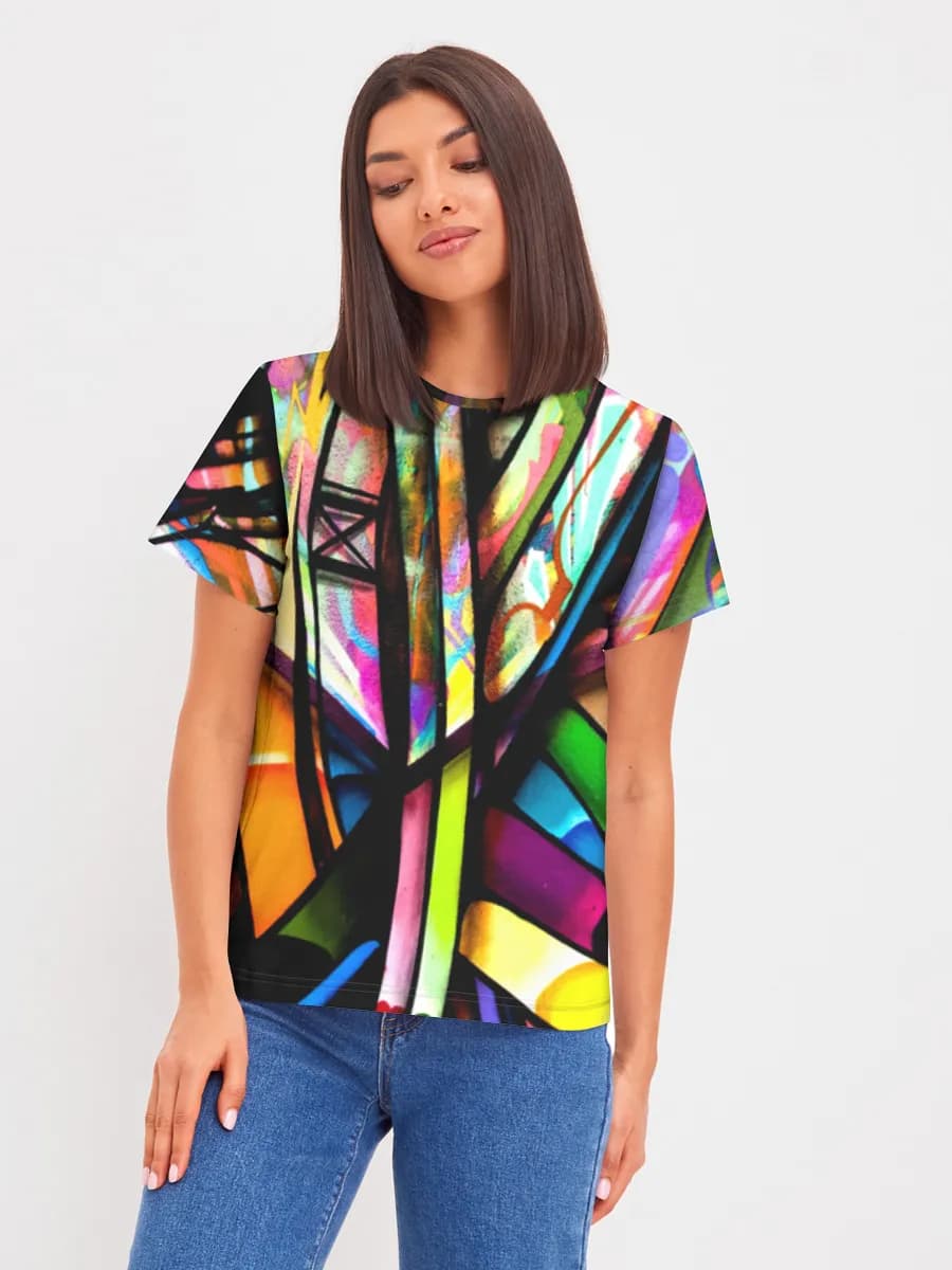 Women's basic cotton T-shirt