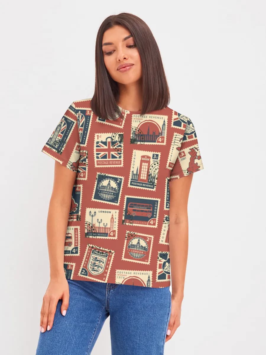 Women's basic cotton T-shirt