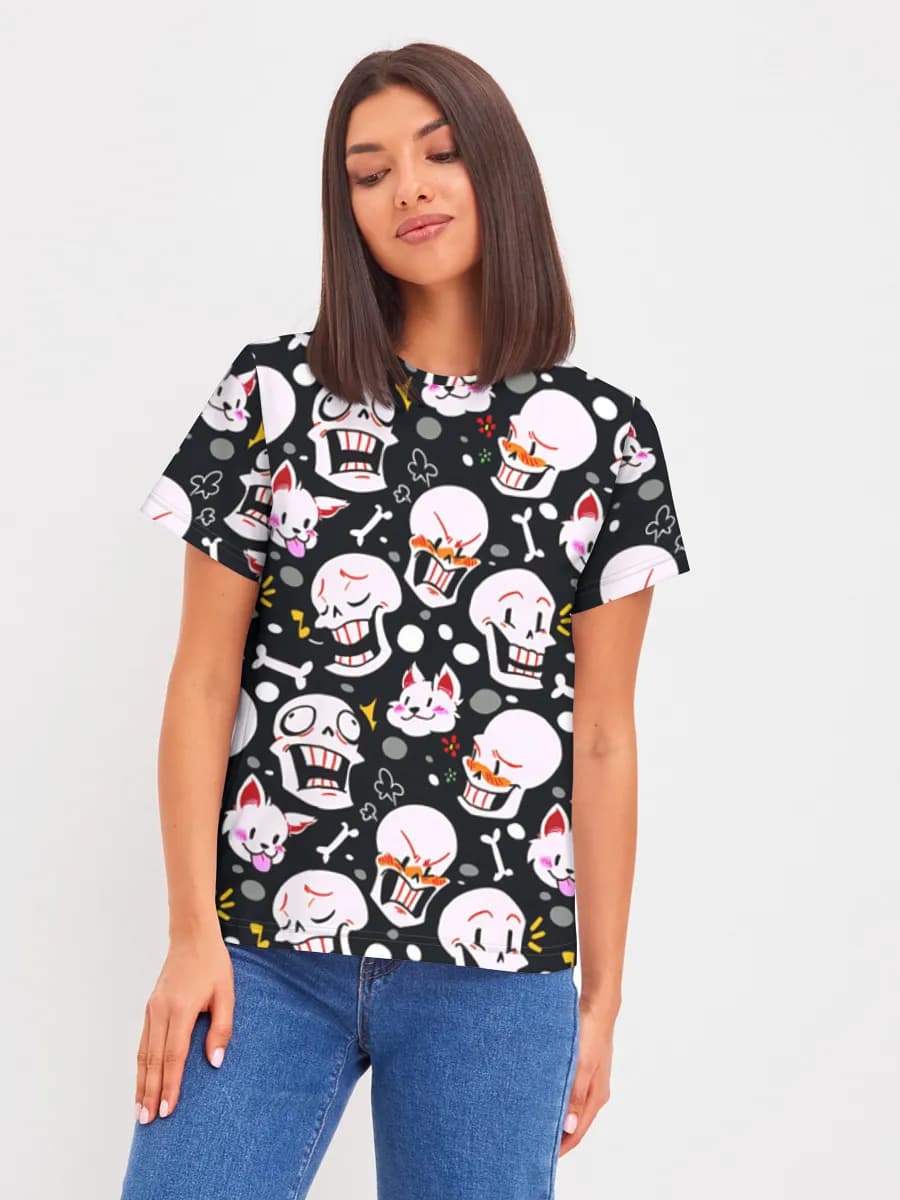 Women's basic cotton T-shirt