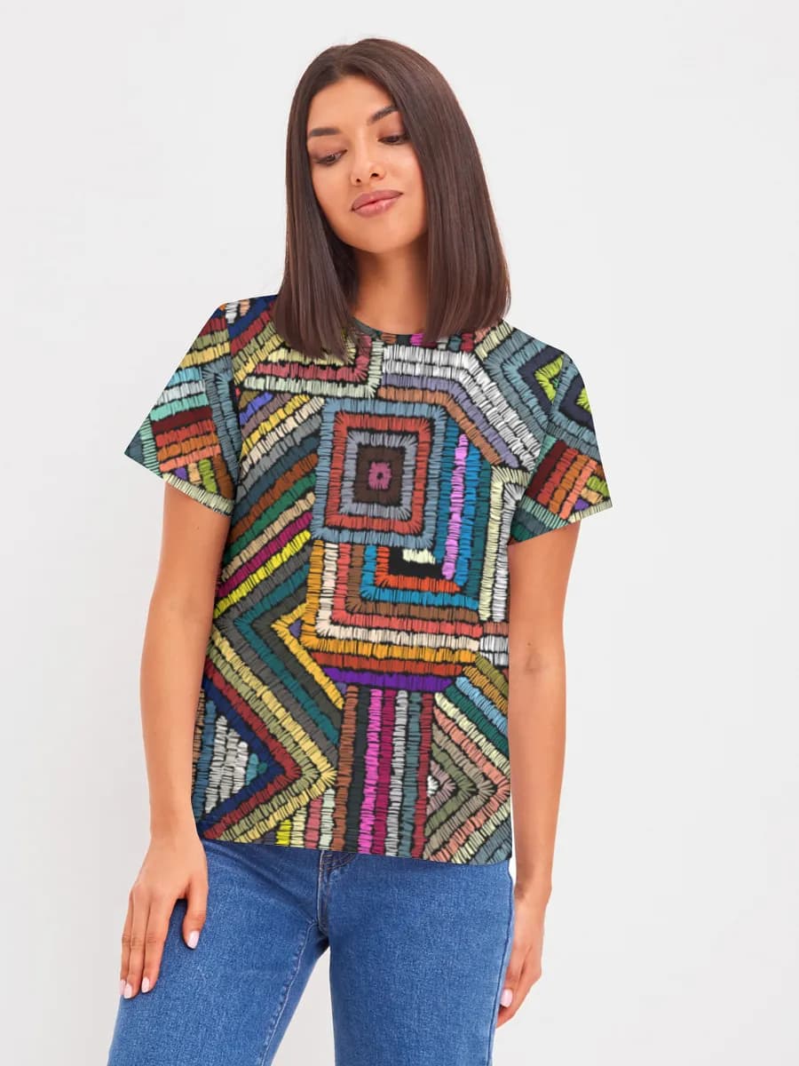 Women's basic cotton T-shirt