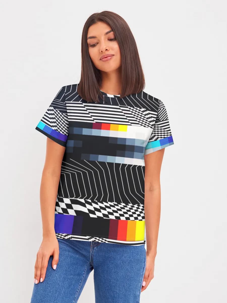 Women's basic cotton T-shirt