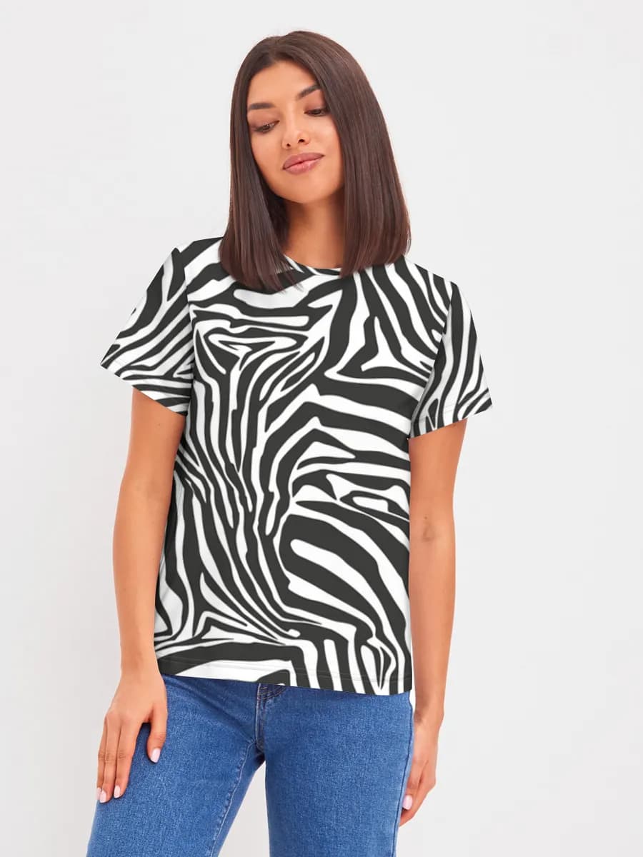 Women's basic cotton T-shirt