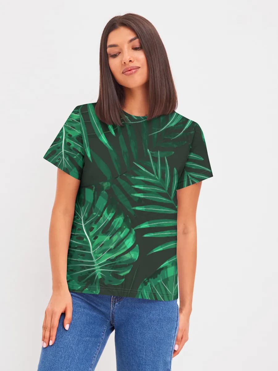 Women's basic cotton T-shirt