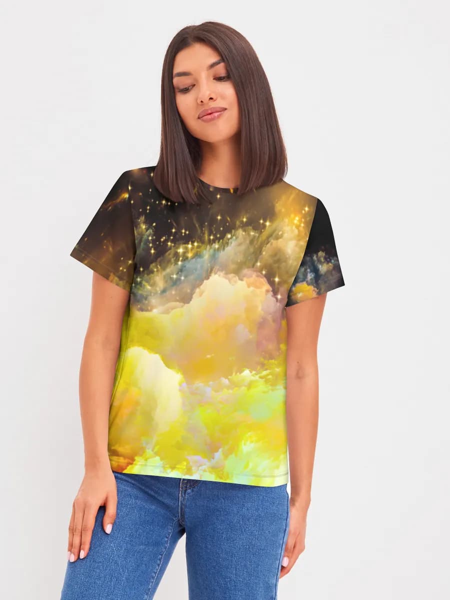 Women's basic cotton T-shirt