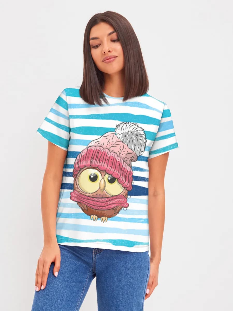 Women's basic cotton T-shirt