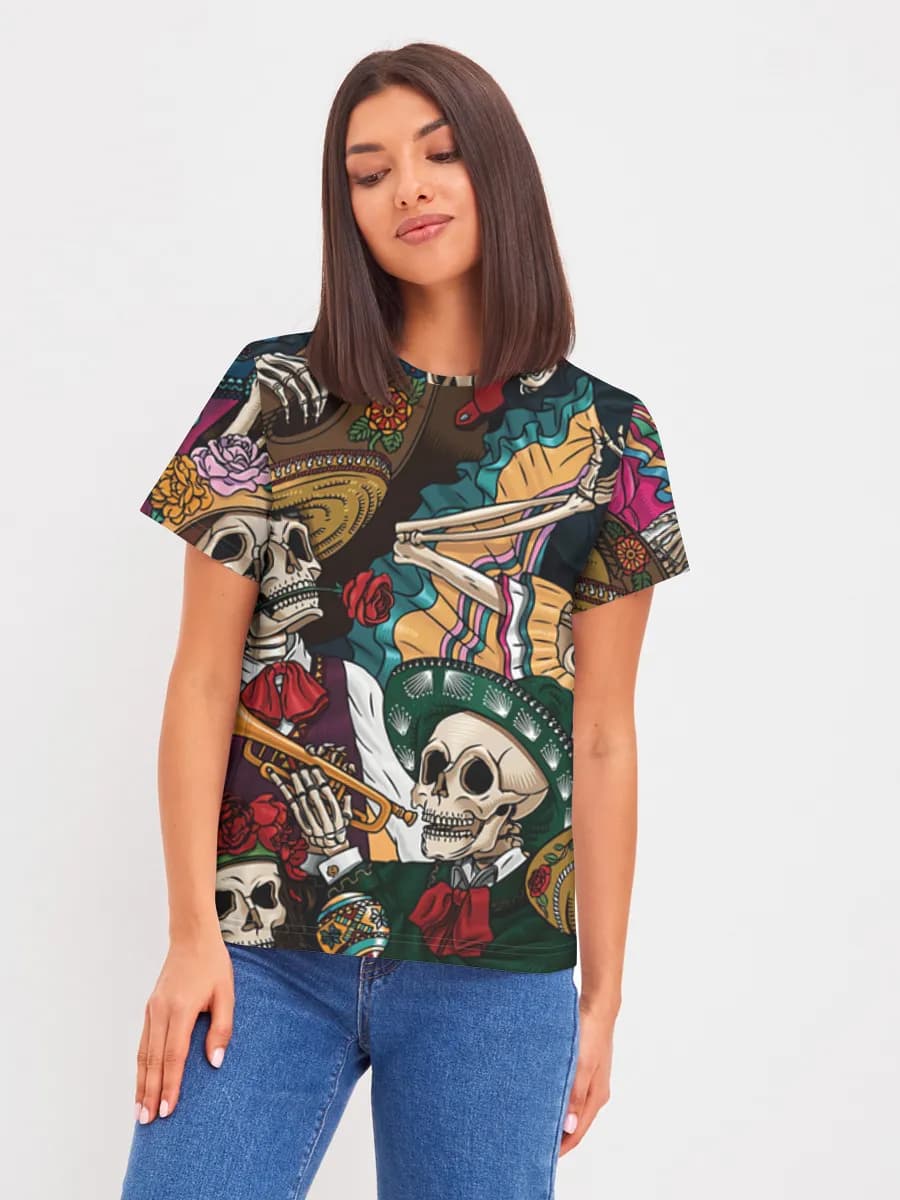 Women's basic cotton T-shirt