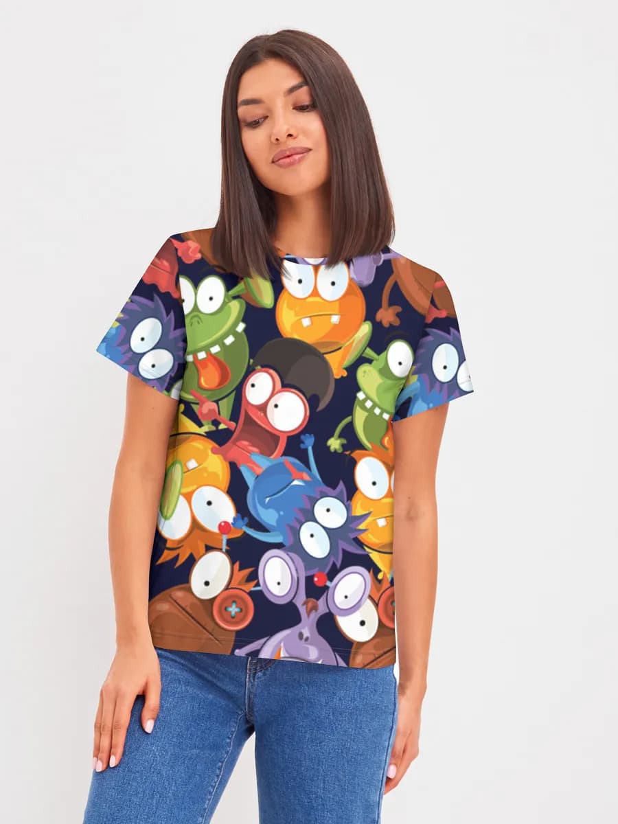 Women's basic cotton T-shirt