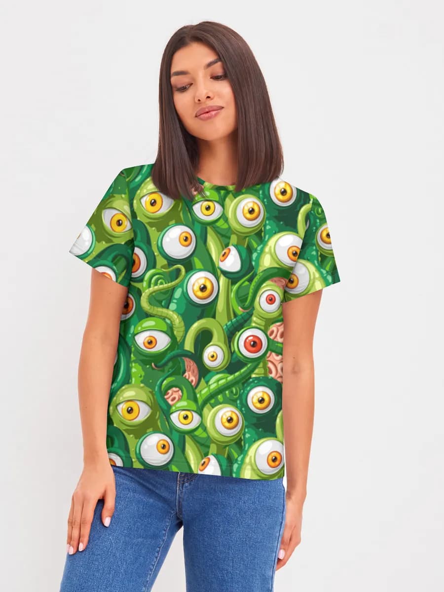 Women's basic cotton T-shirt