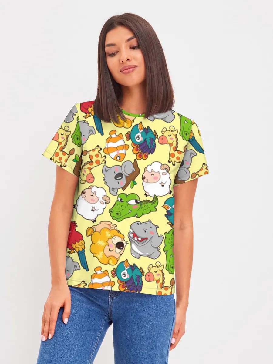 Women's basic cotton T-shirt