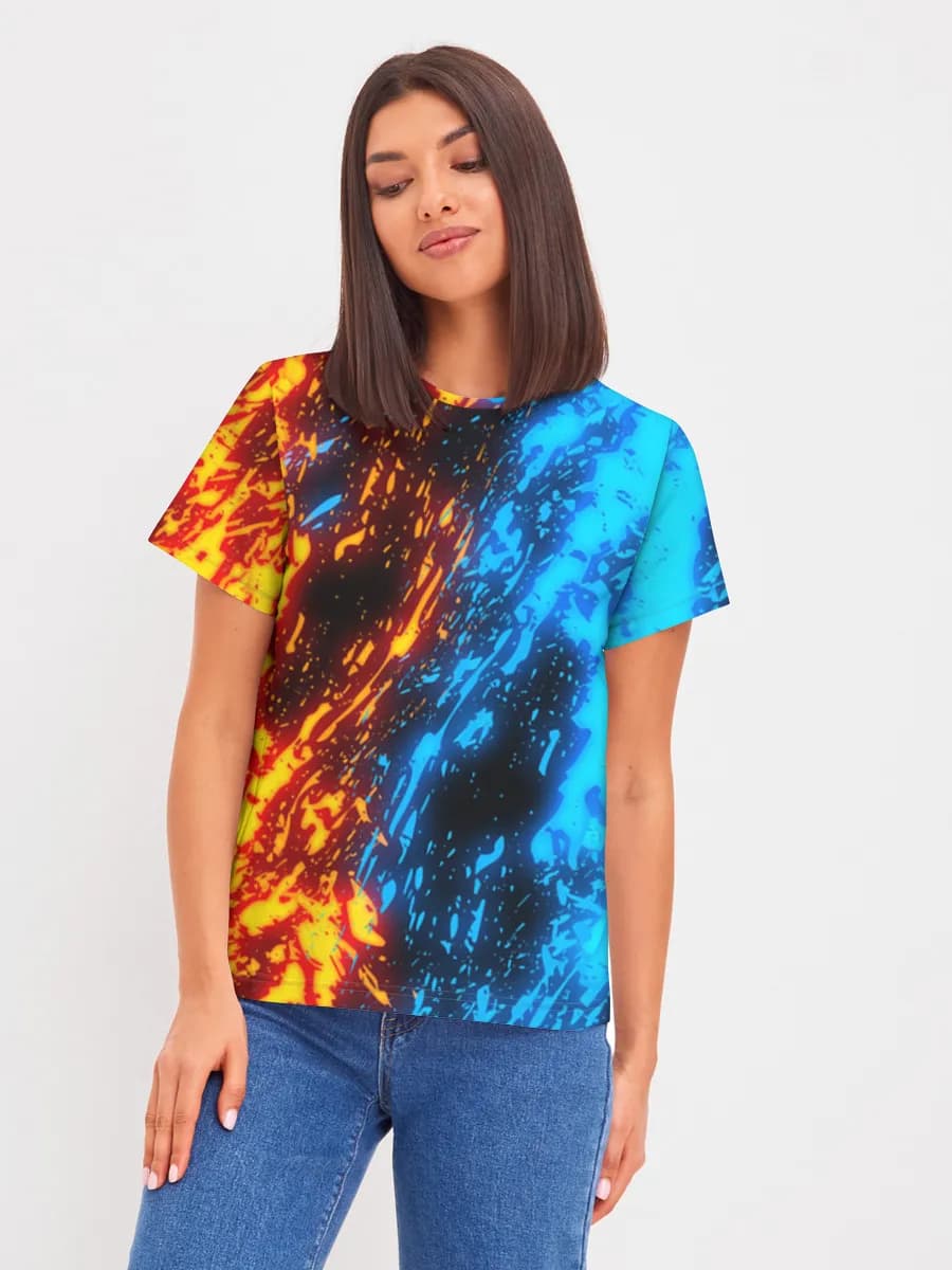 Women's basic cotton T-shirt