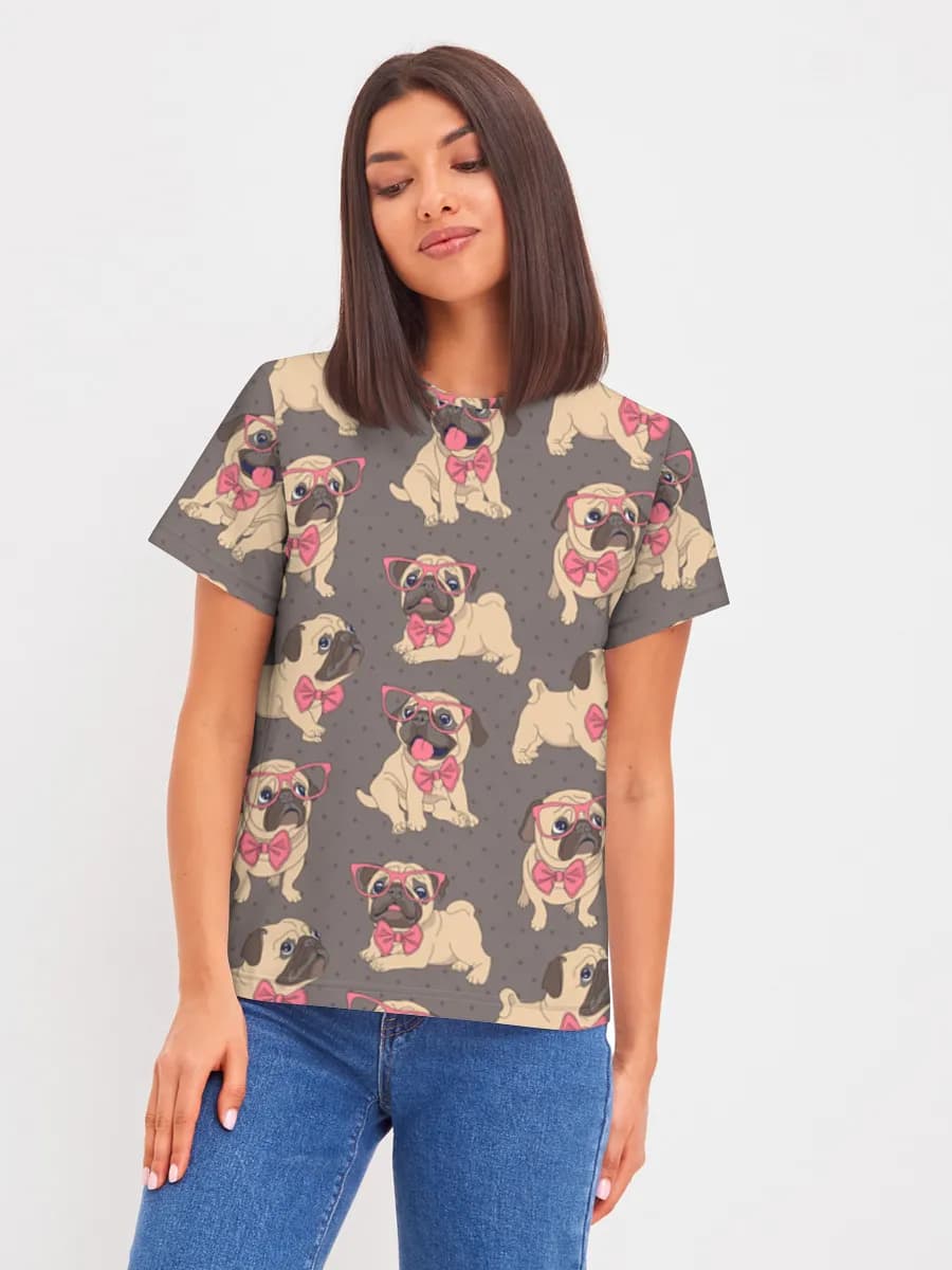 Women's basic cotton T-shirt