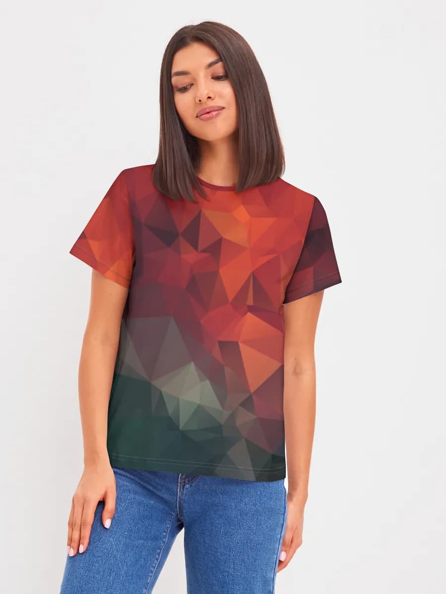 Women's basic cotton T-shirt